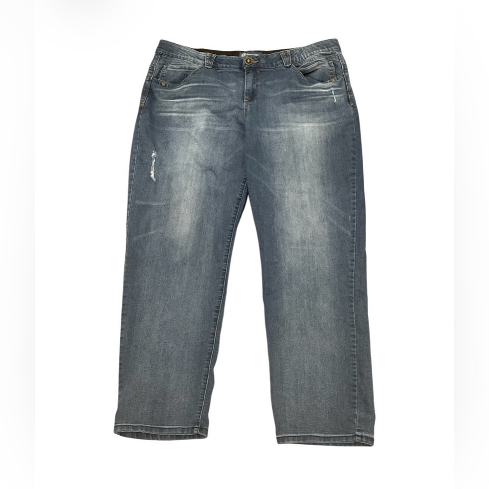 DEMOCRACY AB solution Stylish Blue Denim Jeans Size 20 W